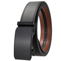 LQbelt New Men's Automatic Buckle Belt Split Leather Belts for Men Factory Custom Logo Ratchet Belt Wholesale