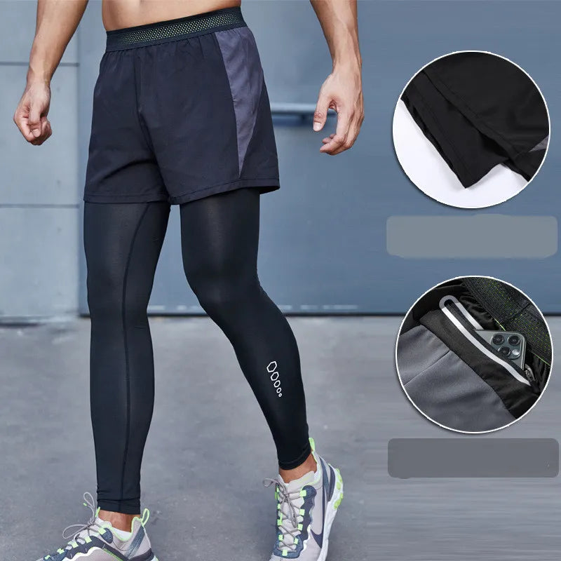 Men's Shorts Outdoor Running Fitness Plus Size Basketball Training Pants Men Training Jogger Pants