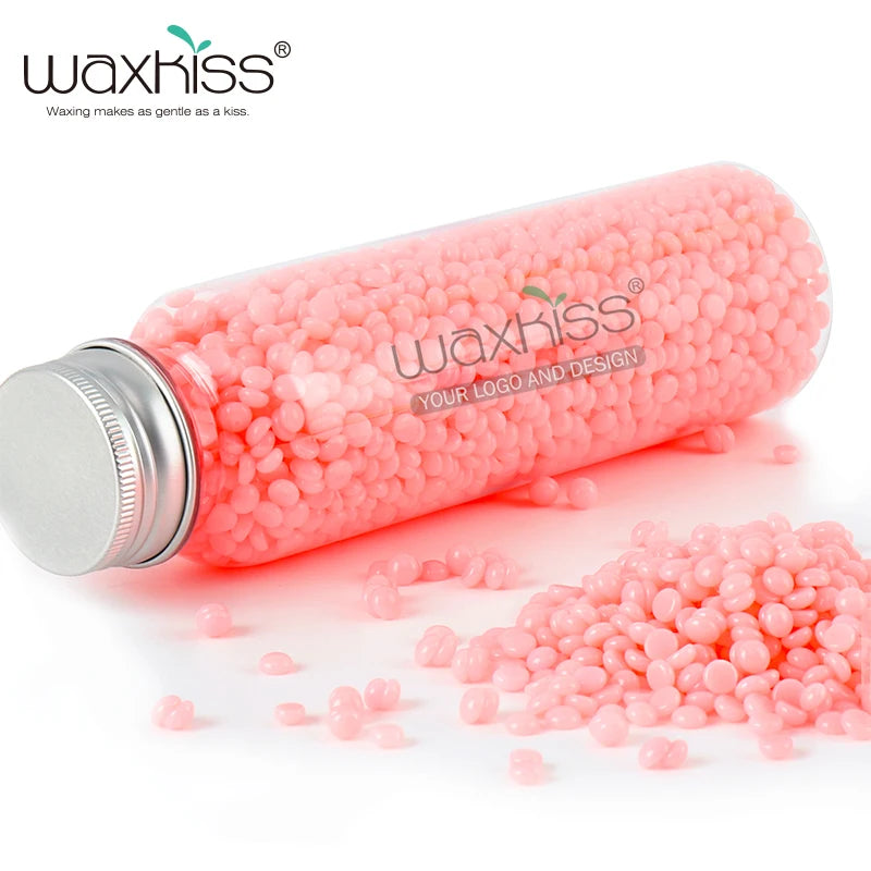 PET Canned Wax Beans Hair Removal Customized Color Hard Wax Beads Retail Price Bead Wax