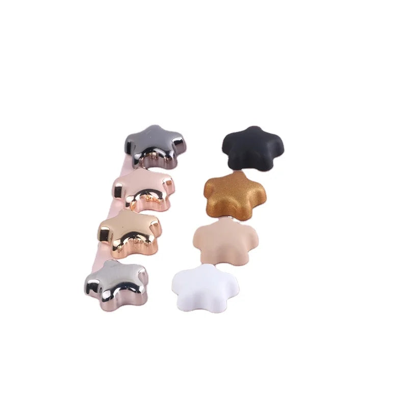 Fashionable Strong Magnetic Buckle New Yarn Shawl Buckle Special-shaped Pins for Parties for Hijab Yarn Spray Paint Combination