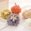 New Adult Bath Flower Enlarged Non-Scattering Foaming Bath Ball PE Body Massage Bath Sponge