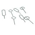 Custom OEM Nickel Plated Stainless Steel SIM Card Removal Tool  Card Tray Eject Pins Needle Stamping Parts