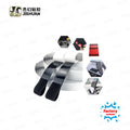 1.5 Inch Automotive Cable Organizer Car Hook and Loop Velcro Tape with Self-Adhesive Anti-Vibration for Dash Cam