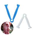 Pig Belly Button Clip Kit Puppy Kitten Rabbit Umbilical Cord Clamp Farm Equipment Plastic Cub Birth Pliers