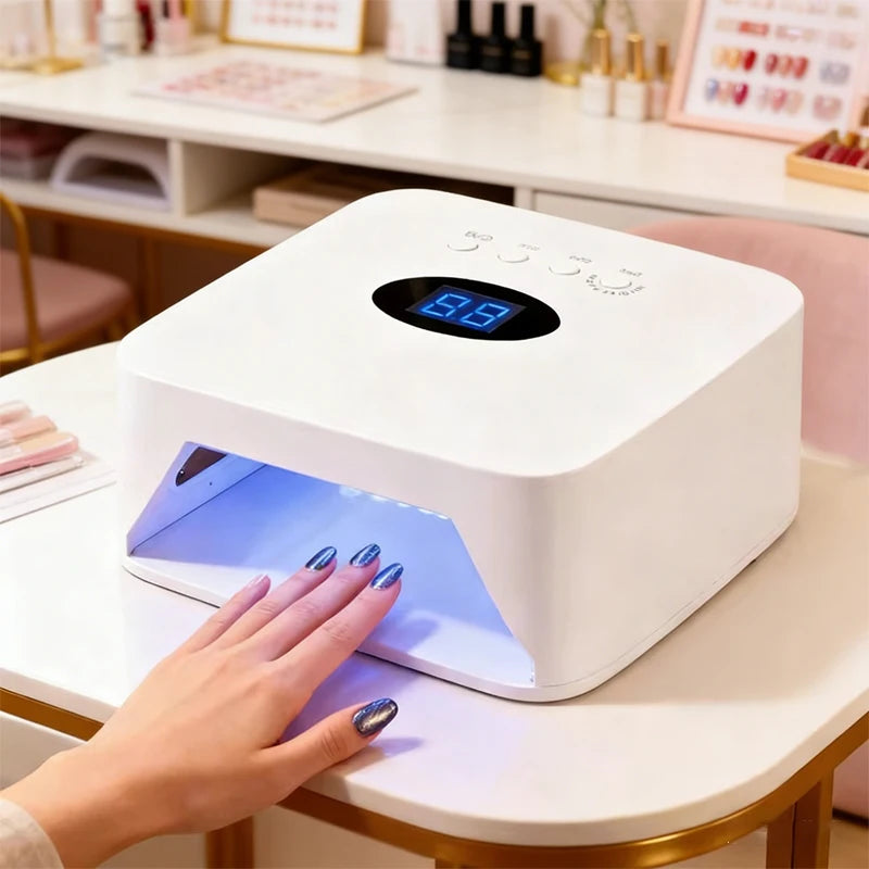 The Latest Professional S50 Hot Sale Rechargeable Cordless Electric UV LED Gel Nails Lamp 54W Ready to Ship