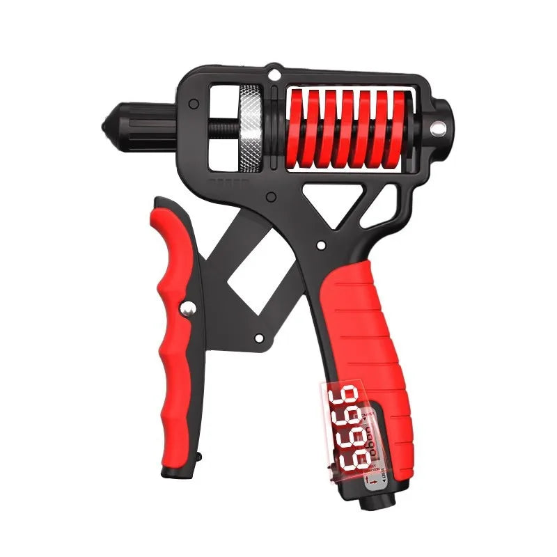 Professional 165kg Adjustable Metal Hand Grips Automatic Counting Finger Strengthening Device for Strength Training