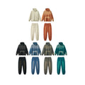 Artiemaster Stone Vintage Washed Hoodie Suit Tie Dye Oem Custom Graphic Print Heavy Oversized Blank Hoodies Set