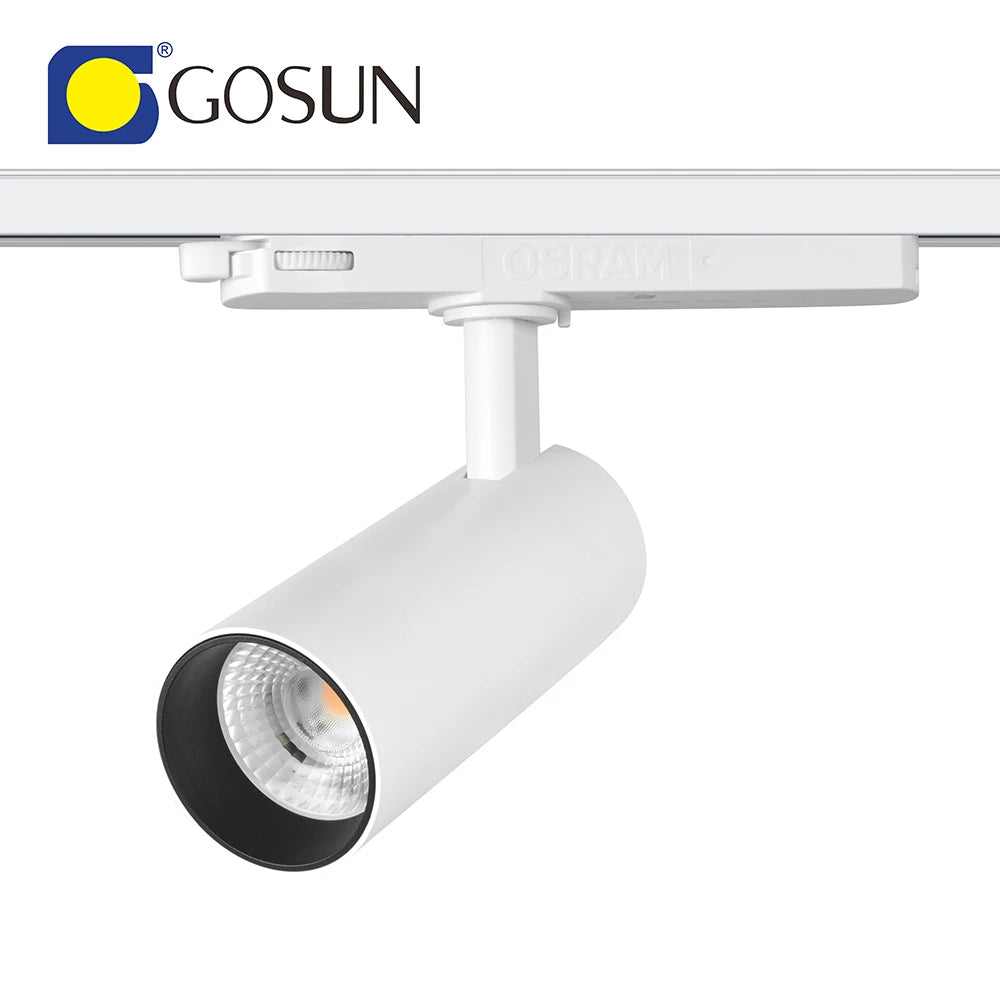 42W LED 4-Wire COB Quality Spotlight Commercial Track Light with OEM Aluminum 5 Years Warranty
