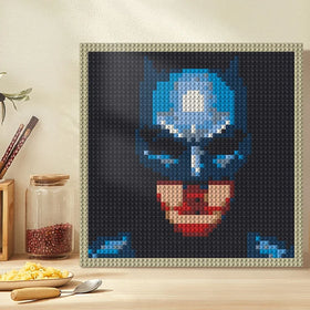 Pixel Art Building Block Sets 48X48 Dots Bricks 1x1 Wall Portraits DIY Home Decor Compatible with LOGO Toys and Gifts