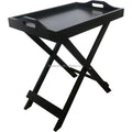 Custom MDF Wooden Dining Table with Folding Tray Top Contemporary White Design for Small Spaces Living Room Wood MegaBDM