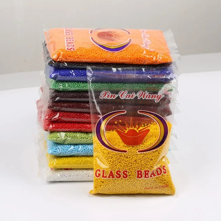 Wholesale Good Quality 450 Grams Per Bag 2mm 3mm 4mm Glass Seed Beads  Mini Seed Beads for DIY Jewelry Making