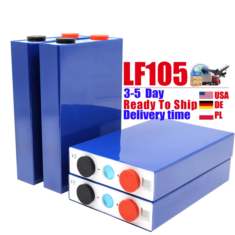 eve Lipo Battery 105ah Solar Battery Storage eve 105ah Lifepo4 Grade a Eu Stock