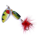 Fishing Lure 4.5g Rotating Sequins Fishing Lures Spoon Spinner Lure Metal Hard Baits