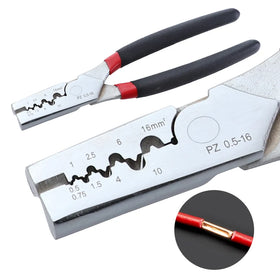 Wire Stripper 0.5-16mm Crimper CR-V Cable Cutter 225mm Crimping Pliers for Stripping Tools