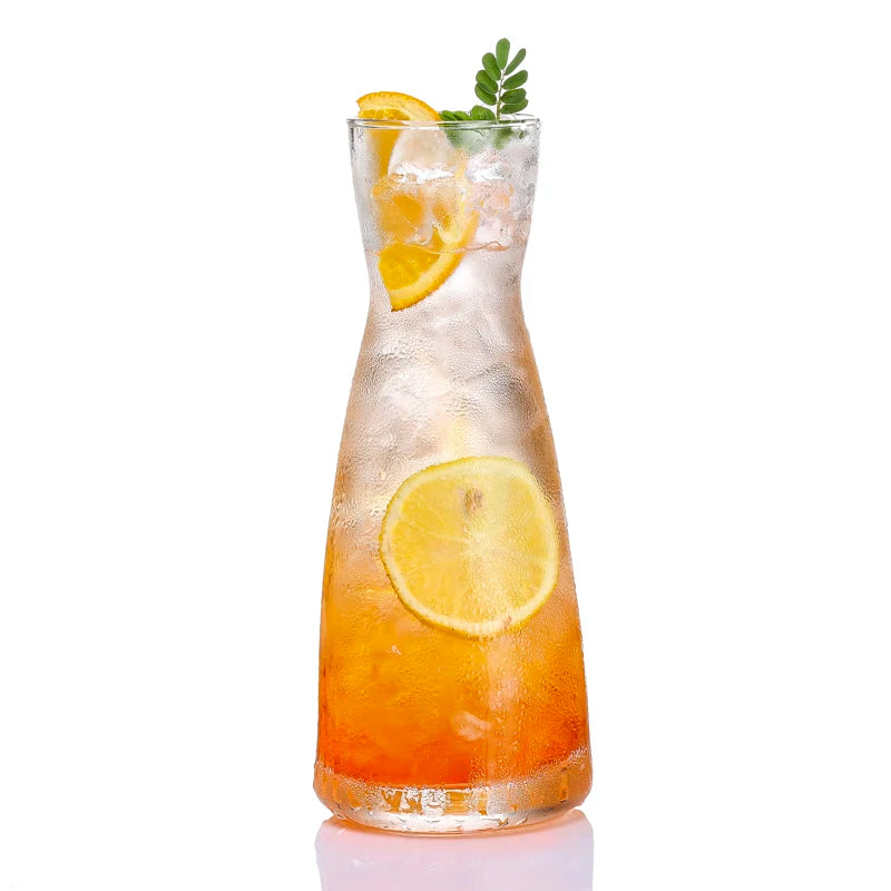 Wholesale Summer Special Glass Ice Orange Lemon Ice Tea Cup Juice Ice Cocktail Highball Glass Drinking Glass Bottle