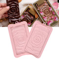 SILIKOLOVE Factory 3D Design Rose Shape Silicone Mold LFGB Non Stick Patisserie Candy bar Mould Cube Chocolate Molds
