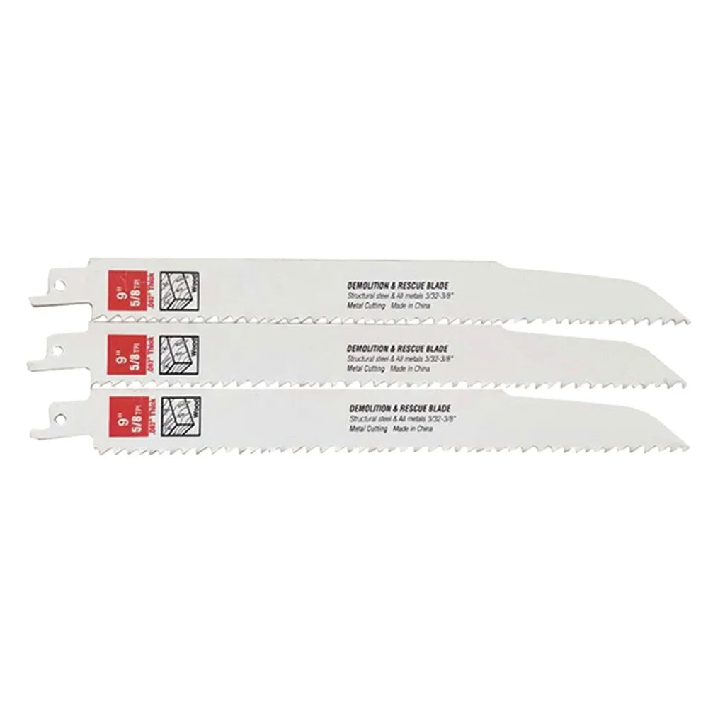 Reciprocating Saw Blade M42 9 Inch Heavy Duty Fast Wood Cutting s