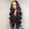 Pre-Plucked Glueless Full Frontal HD Front Body Wave 5x5 6x6 Closure Raw Vietnamese Hair Wig Wear Go Light Brown 5x5 6x6 Closure