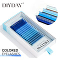 DIYDAY 0.07 C D Curl Soft Color False Mink Eyelash Extensions for Makeup Wholesale