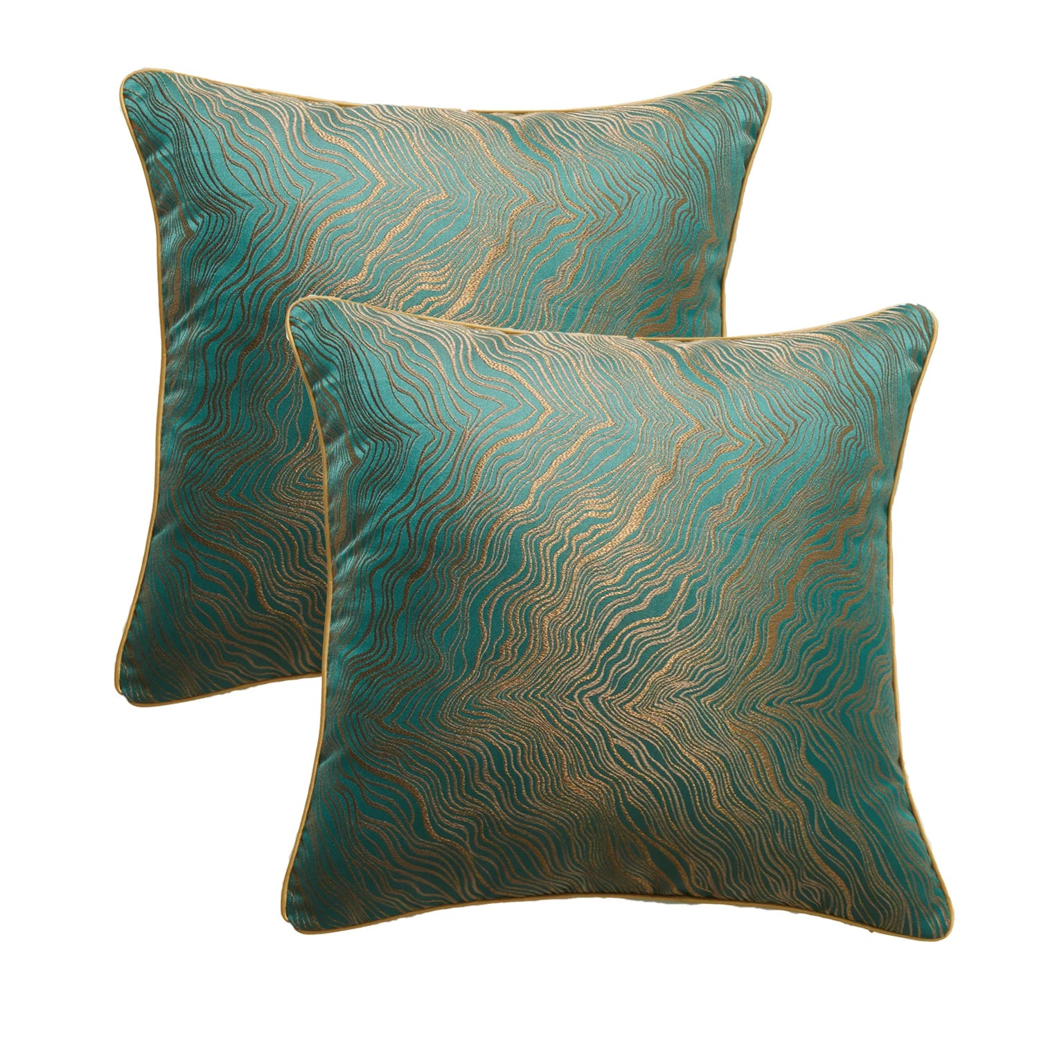 Soft Decorative Throw Pillow Cover Striped Square Cushion Covers for Sofa Couch Bed Chair