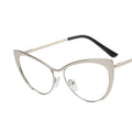 2024 New Women Metal Optical Eyeglasses Frames Designer Sunglasses Cat Eye Blue Light Blocking Glasses