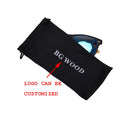 Big Size Black White Microfiber Bag Cotton Logo Free Sun Glasses Bag Soft Cloth Custom Pouch for Sunglasses