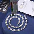 Specifically Fancy New Design Detachable Necklace Turn Bracelet 925 Sterling Silver Moissanite Diamond Necklace