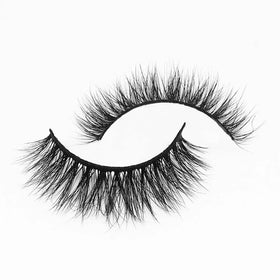 M094 D Curl 15mm Fox Cat Eyelash Extensions Deep Wink Winged Custom Packaging Box Russian Strip Lash Faux Mink Fur Material