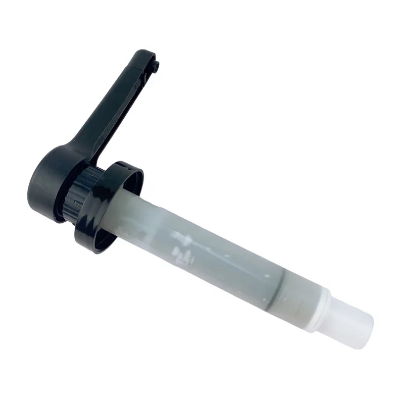 Customized Color 20cc Non Spill PP Syrup Pump Dispenser Plastic Torani Coffee Syrup Pump Replacement Bottle Stopper