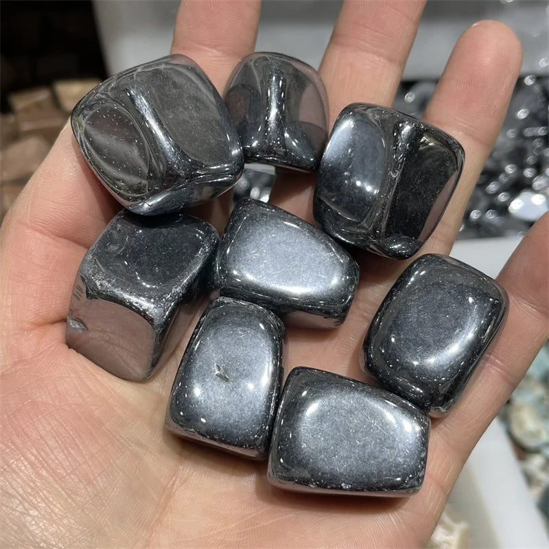Wholesale Crystal Tumbled Stone Healing Terahertz Cube for Home Decoration