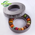 Cylinder Rigid Custom Print Macaron Box White Cardboard Chocolate Luxury Sliver Stamping Gift Box Paper Tube