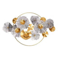 73x47cm Light Luxury Living Room Sofa Background Wall Iron Art Wall Hanging Creative Art Three-Dimensional Decoration