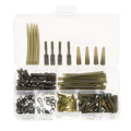 Carp Accessory Combination D Carp Fishing Tackle Kit Fishing Swivels Pin Rubber Tube Accessories