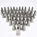 Hot Selling 48pcs Cake Decorating Piping Tips and Icing Nozzles Set Stainless Steel Material