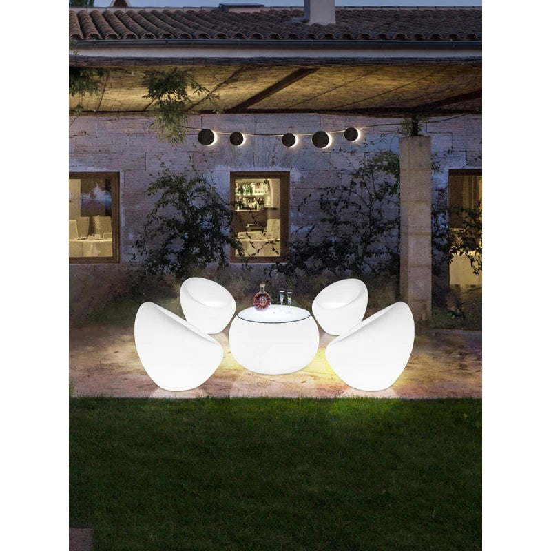 Led Light up Garden Patio Illuminated Outdoor Lounge Glow Led Furniture