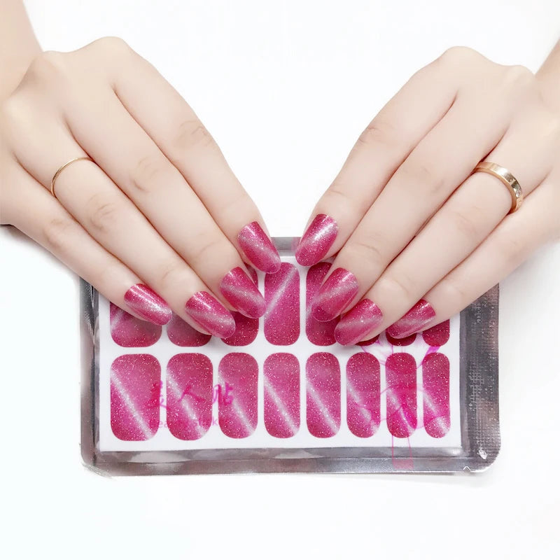 Popular Special Pattern Nail StickersWholesale Nail Polish Custom Nail Wraps3d Nail Art