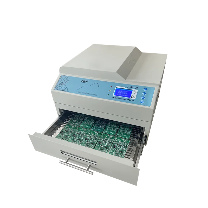 Reflow Oven Puhui T-937m Lead-free Infrared IC Heater BGA SMD SMT with 110 / 220 Voltage