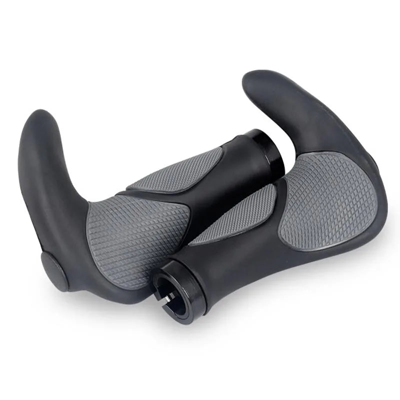 Ergonomic Bicycle Handlebar Grips for Road Cycling and BMX New Image with Rubber Lock Grip Comfortable Mountain Bike Handlebar