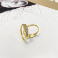Fashion Small Zircon Rings Thin Full Diamond Rings Stainless Steel Jewelry Stacking Wedding Finger Ring for Girls Women