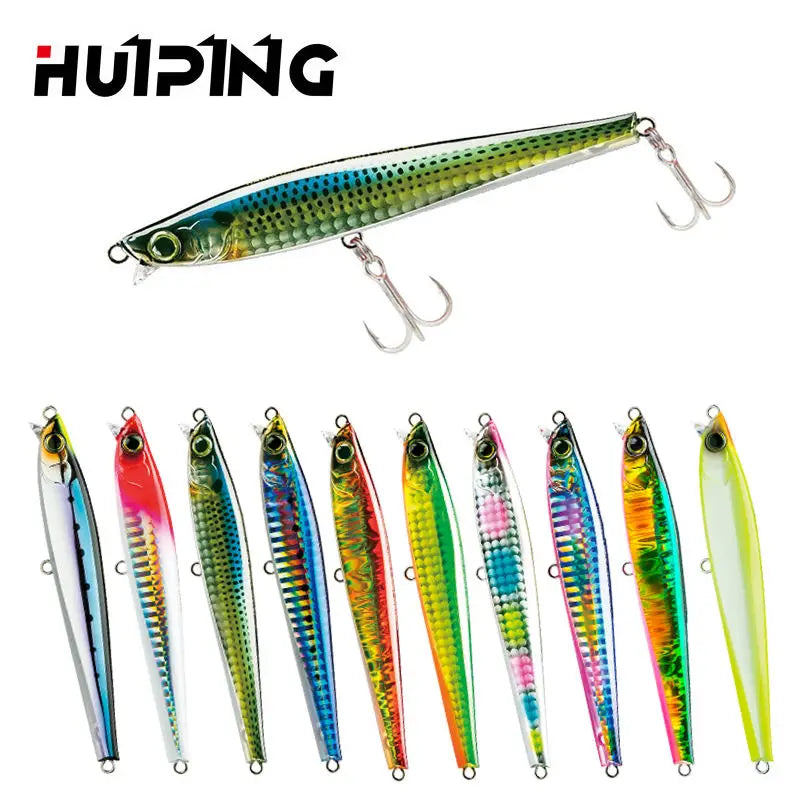 Heavy Japan Lure 105mm 30g Casting Saltwater Sinking Fishing Minnow Bait Monster Shot Artificial Bait Sea Fishing Trolling Lure