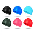 Custom Logo 100% Silicone Large 3D Dome Swim Hat Women/Men's and Kids' Adult Swimming Head Cap for College Arena Bulk Supply