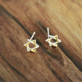 Hot Fashion 925 Sterling Silver Six-pointed Star Stud Earrings for Women Jewelry 2021