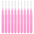I-type Push Pull Interdental Brush Cleaning Between Teeth Oral Care Orthodontic I Shape Tooth Floss Mini Eyebrow Brush