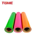 Tome Factory Wholesale PU Neon Heat Transfer Vinyl 1.6 by 82 Ft Roll Film Iron on HTV Vinyl Compatible WithT-Shirts Hats Cloth