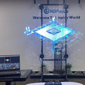 150Cm Big 3D Hologram Fans Hdmi-Synchronization Computer Advertise Machine  Projector 3D Hologram Equipment Hologram