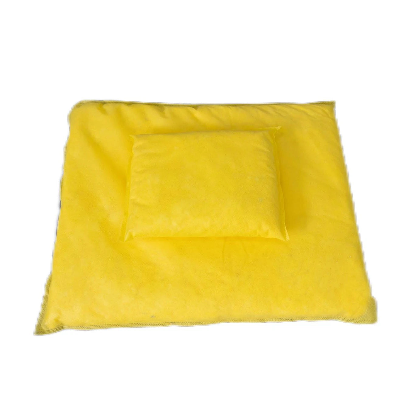 Oilspillpro CHA-PI4050 Large 40*50cm Lab Chemical Yellow Absorbent Pillow Spill Liquid Only Absorb Cushion