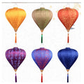 Wholesale Restaurant Decoration Festival Event Party Supplies Jacquard Silk Fabric Lanterns Chinese Carton Party Accessories