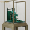 WYP Wholesale Custom Luxury Jewelry Display Stand Design Jewelry Display Set  Metal Ring Holder for Store
