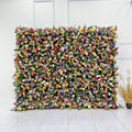 Phalaenopsis Artificial Flower  Rose Customize Roll up Flower Wall Cloth Backing Flower Backdrop Wholesale Mixed Color
