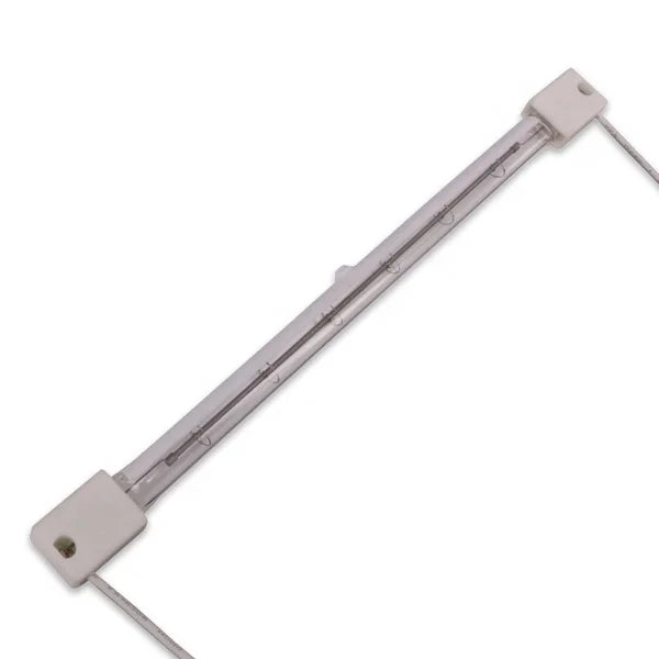 White Infrared Heating Lamp 790mm 3000w Short Wave Halogen Heaters